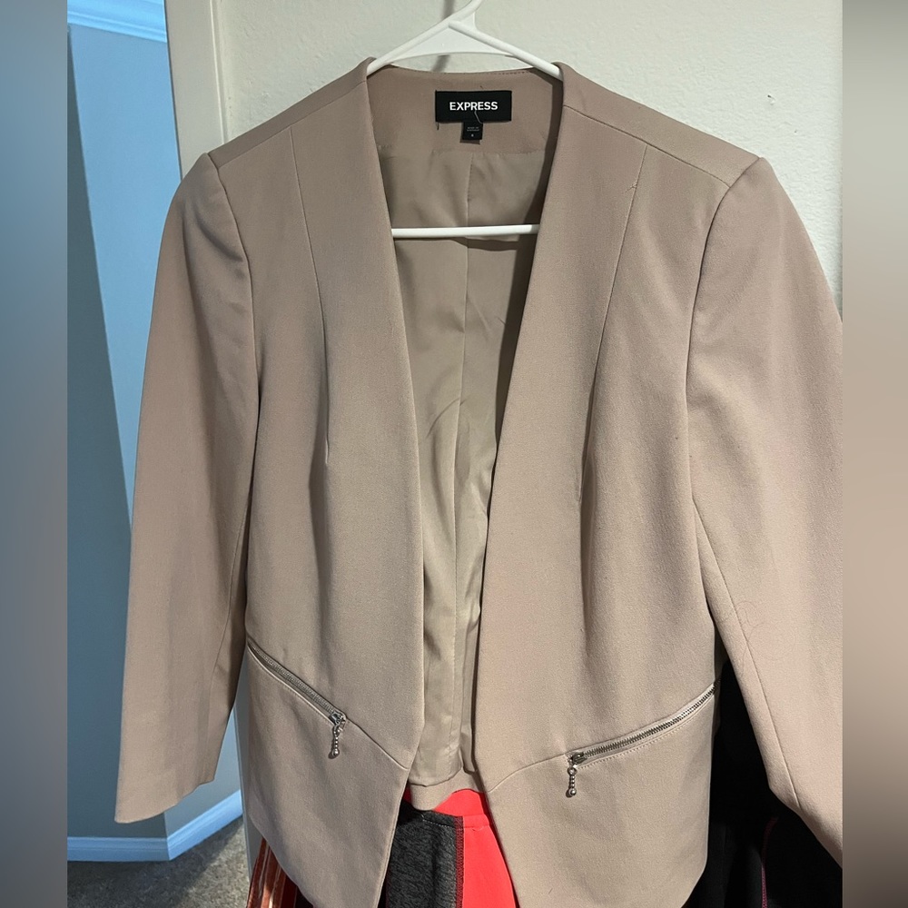 Blazer, lavender color, size 6